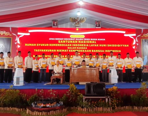 Dhibra Se-Indonesia Telah Bangun 1.677 Rumah Syukur Kemerdekaan