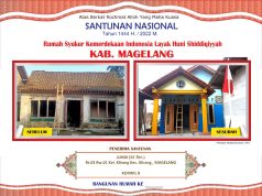 Rumah Buruh di Magelang Dibangun, Disambut Ucapan Terima Kasih dari Warga