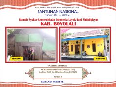 Siang Malam Wujudkan Rumah Syukur di Boyolali