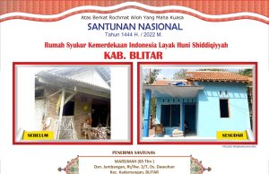 Mbah Marsimah, Penerima Rumah Syukur di Blitar Ini Tak Berhenti Bersyukur