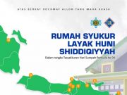 Mensyukuri Sumpah Pemuda, Opshid Bangun Rumah untuk Kaum Dhuafa